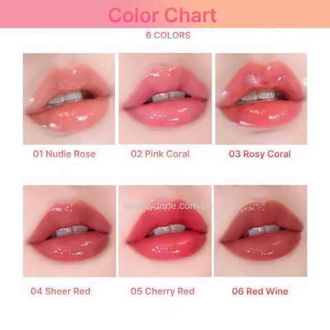 Глянцевый блеск для губ HEIMISH Dalism Lip Gloss ROSY CORAL 4ML 6367 фото