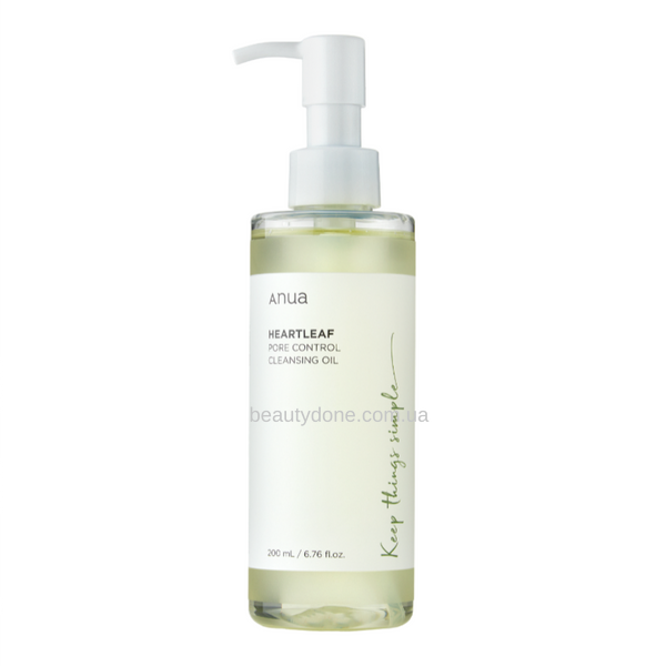 Гидрофильное масло с хауттюйнием Anua Heartleaf Pore Control Cleansing Oil 200ml 5223 фото