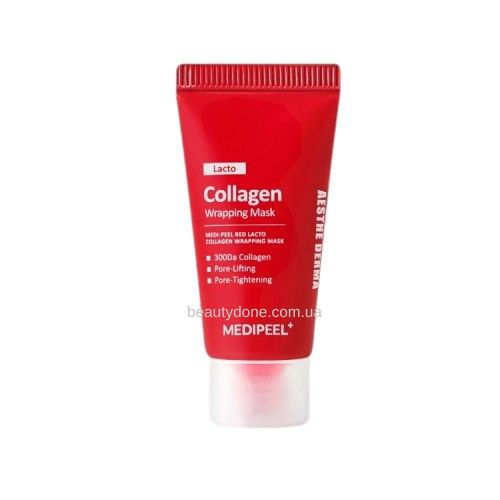 Маска-плівка з колагеном 70% Medi-Peel Red Lacto Collagen Wrapping Mask 15ml 5688 фото